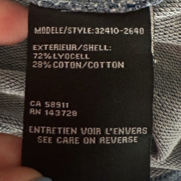 Tribal Star Knit Hooded Pullover Star Print Navy SZ SMALL NEW - Picture 11 of 12